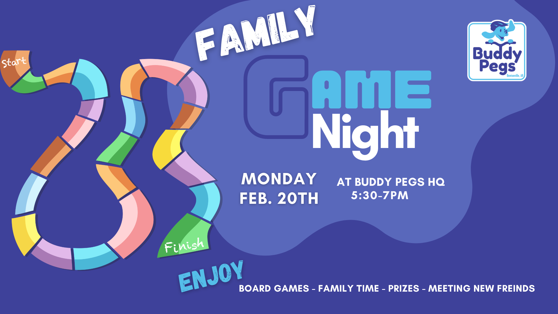 Funky Friday - Board Game Night - NowWhat Support Services